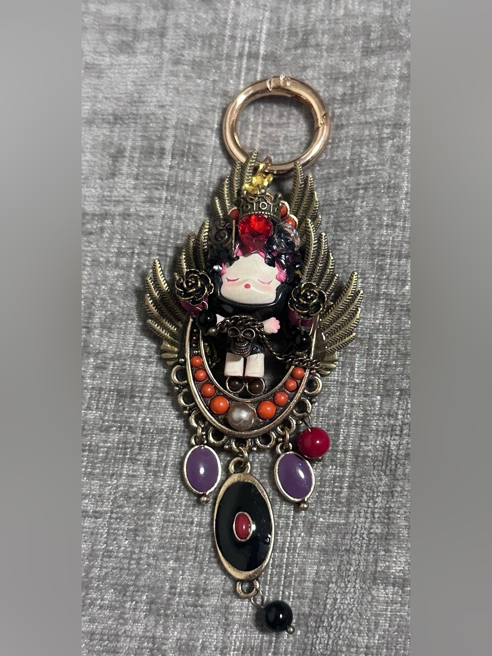 Skullpanda Keychain - Customized
